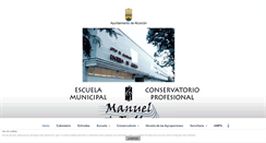 Desktop Screenshot of manueldefallaalcorcon.com